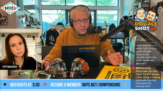 DK's Double Shot of Penguins: Goaltending debate! taken in Downtown (Videos)